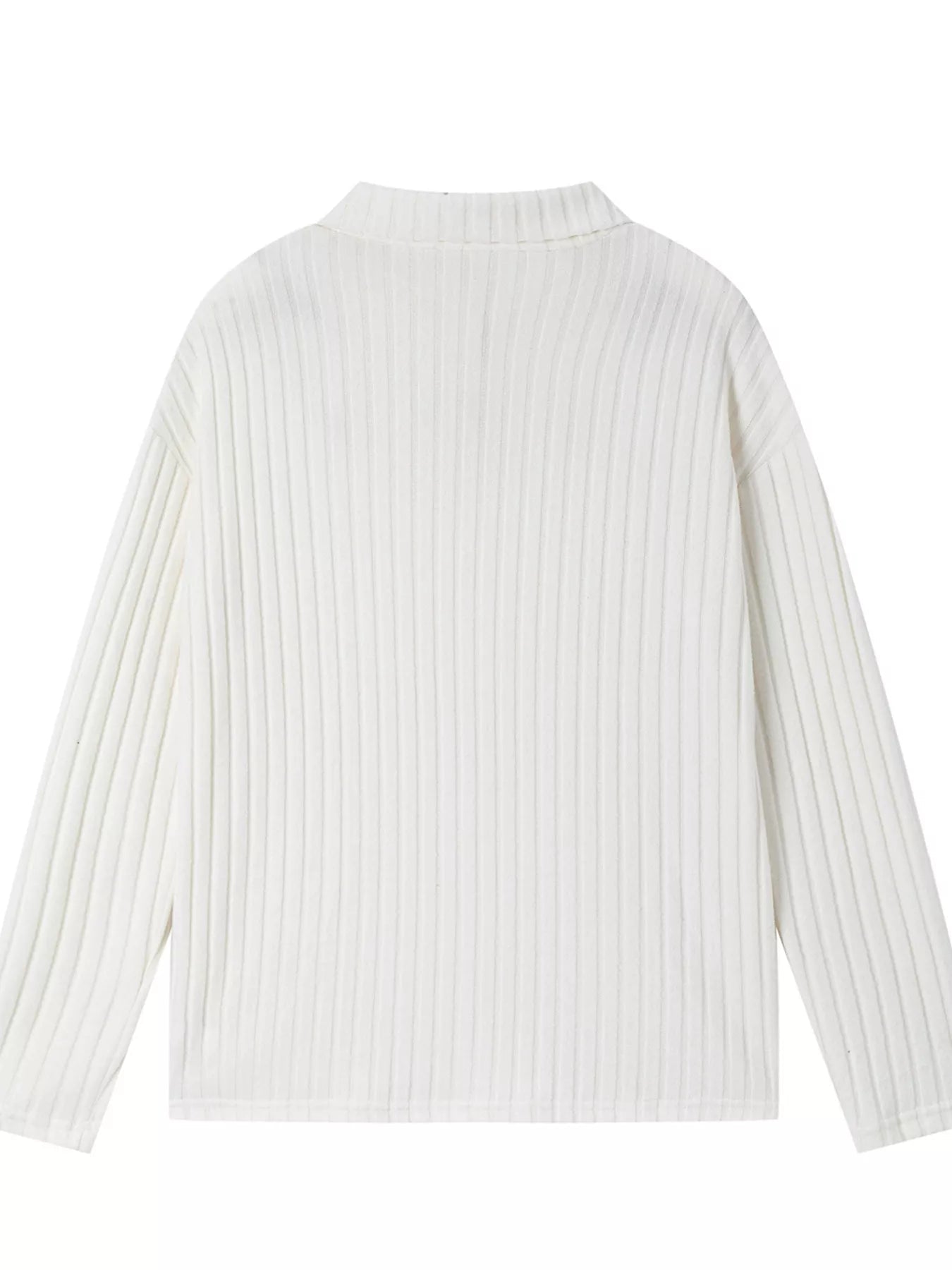 Ribbed Knit Top and Pants Set - Eaira