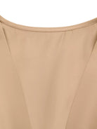 Satin Wrap Midi Dress with Pockets - Eaira